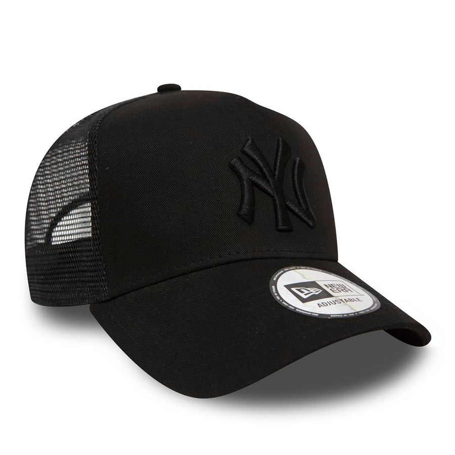 New York Yankees Clean II Trucker Black Cap