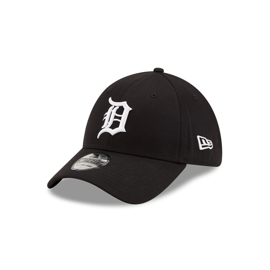 Detroit Tigers 39THIRTY Colour Essential Black Cap