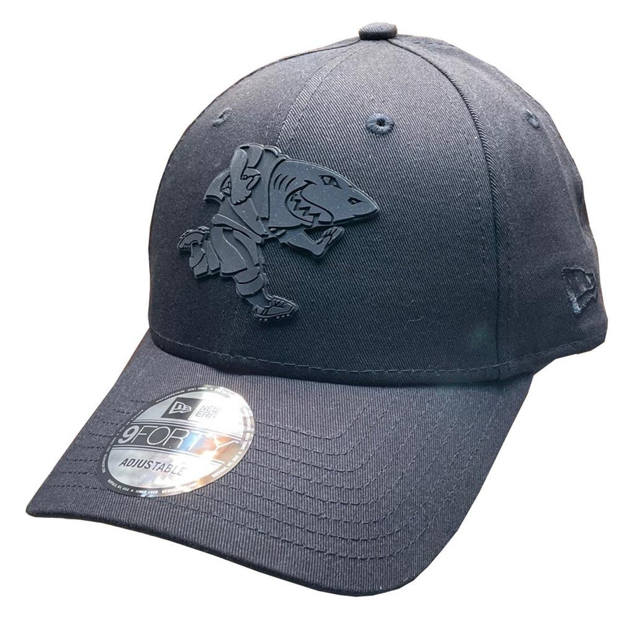Natal Sharks 9FORTY Tonal Rubber Logo Black Cap