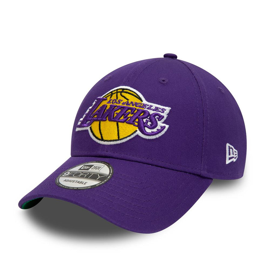 Los Angeles Lakers 9FORTY Team Side Patch Purple Cap