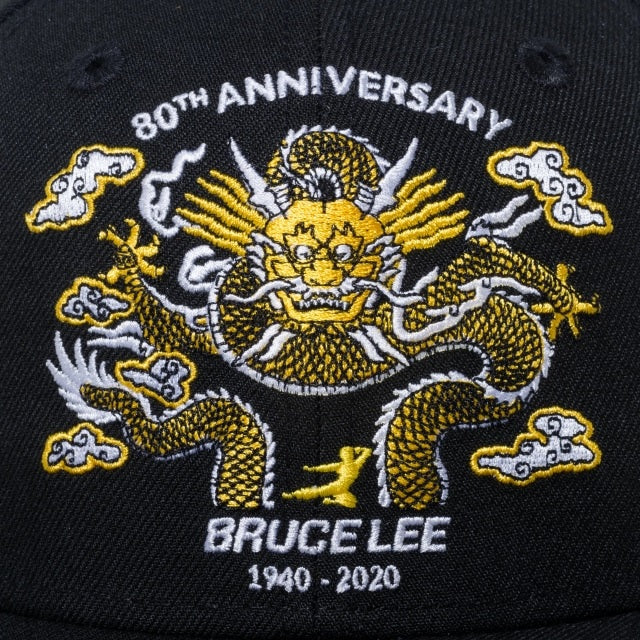 Bruce Lee 59Fifty 80Th Dragon Black/Yellow Cap