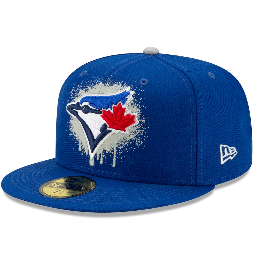 Toronto Blue Jays 59Fifty Spray Paint Logo Royal Cap