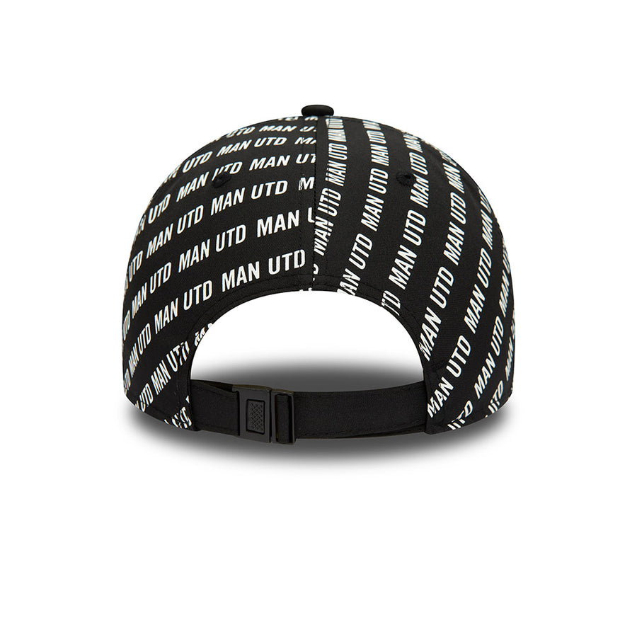 Manchester United 9FORTY Tonal All Over Print Black cap