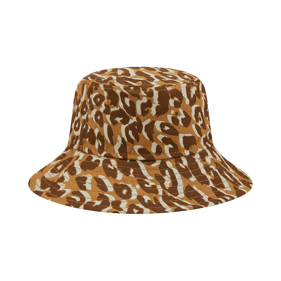 New Era Bucket Womens All Over Print Wheat Hat
