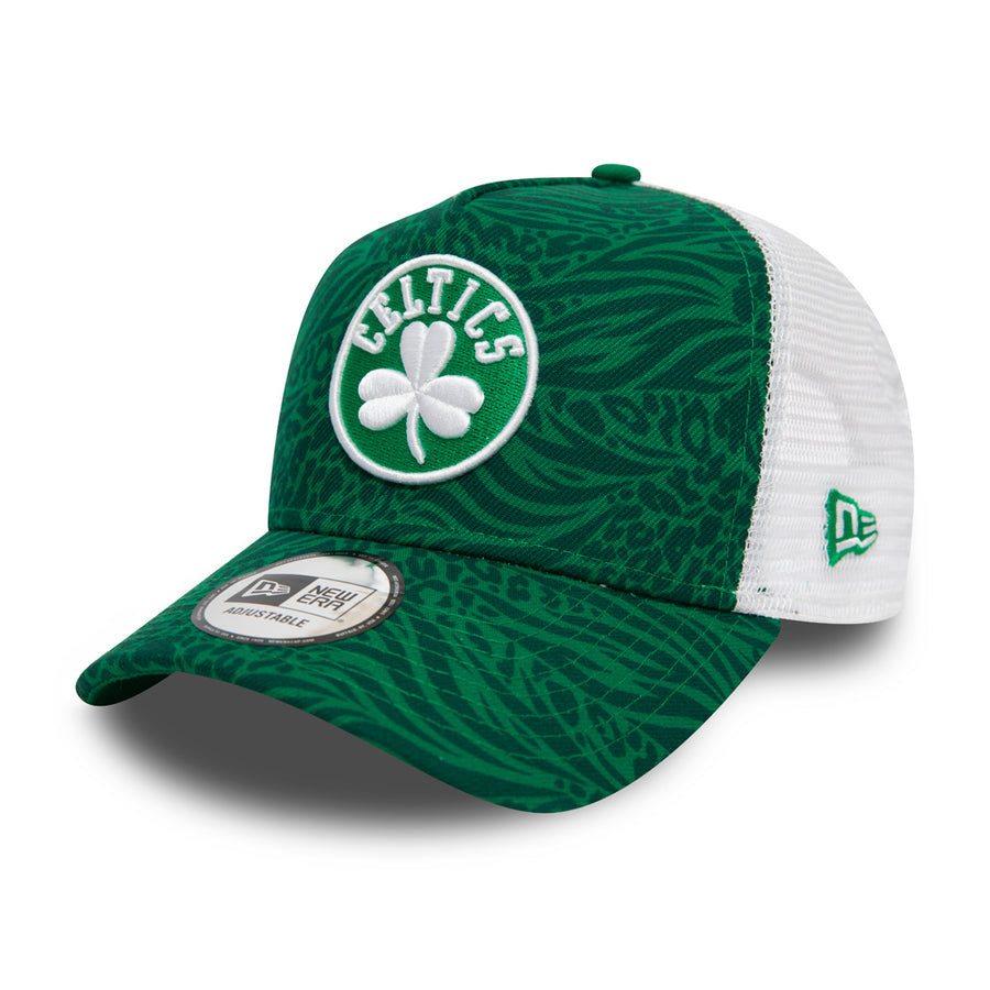 Boston Celtics Hook Green Trucker Cap