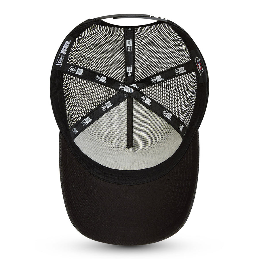 Boston Red Sox Trucker Tonal Mesh Black Cap
