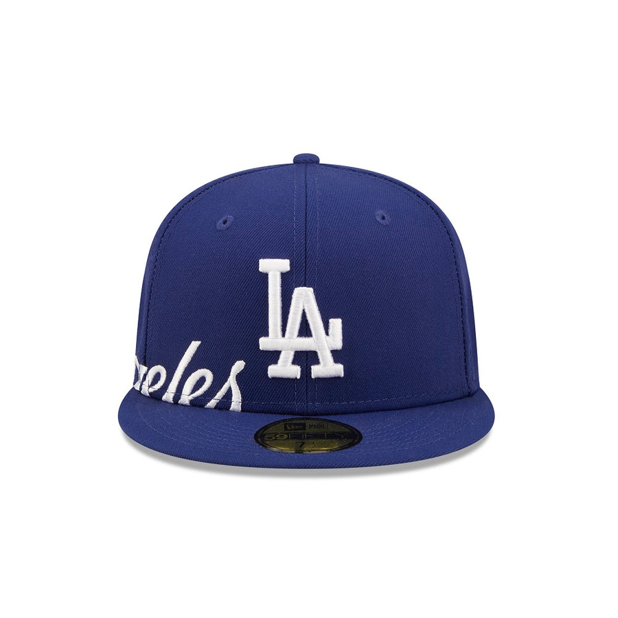 Los Angeles Dodgers 59FIFTY Side Split Royal Cap