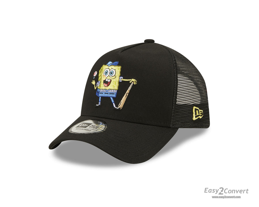 Disney Trucker Sporty Spongebob Black Cap