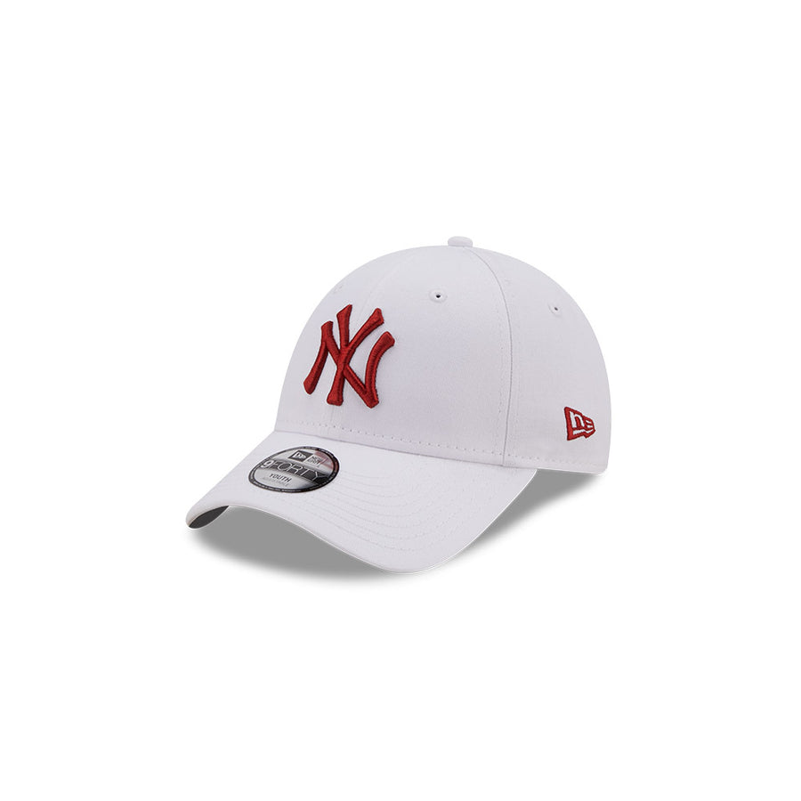 New York Yankees 9FORTY Kids League Essential White Cap