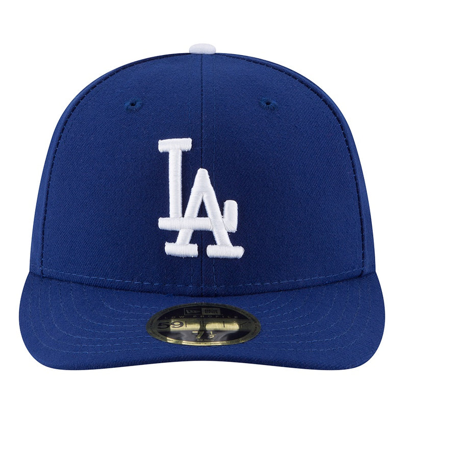 Los Angeles Dodgers Low Profile 59Fifty MLB Authentic Collection Perf Royal Cap