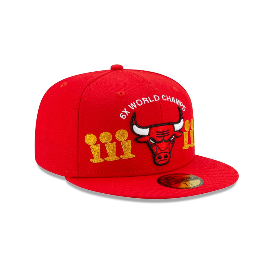 Chicago Bulls 59Fifty Champions Black Cap