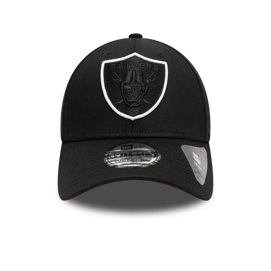 Las Vegas Raiders 39Thirty Tonal Black/White Cap