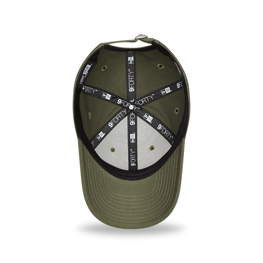 New York Yankees 9FORTY Kids League Essential Olive Cap