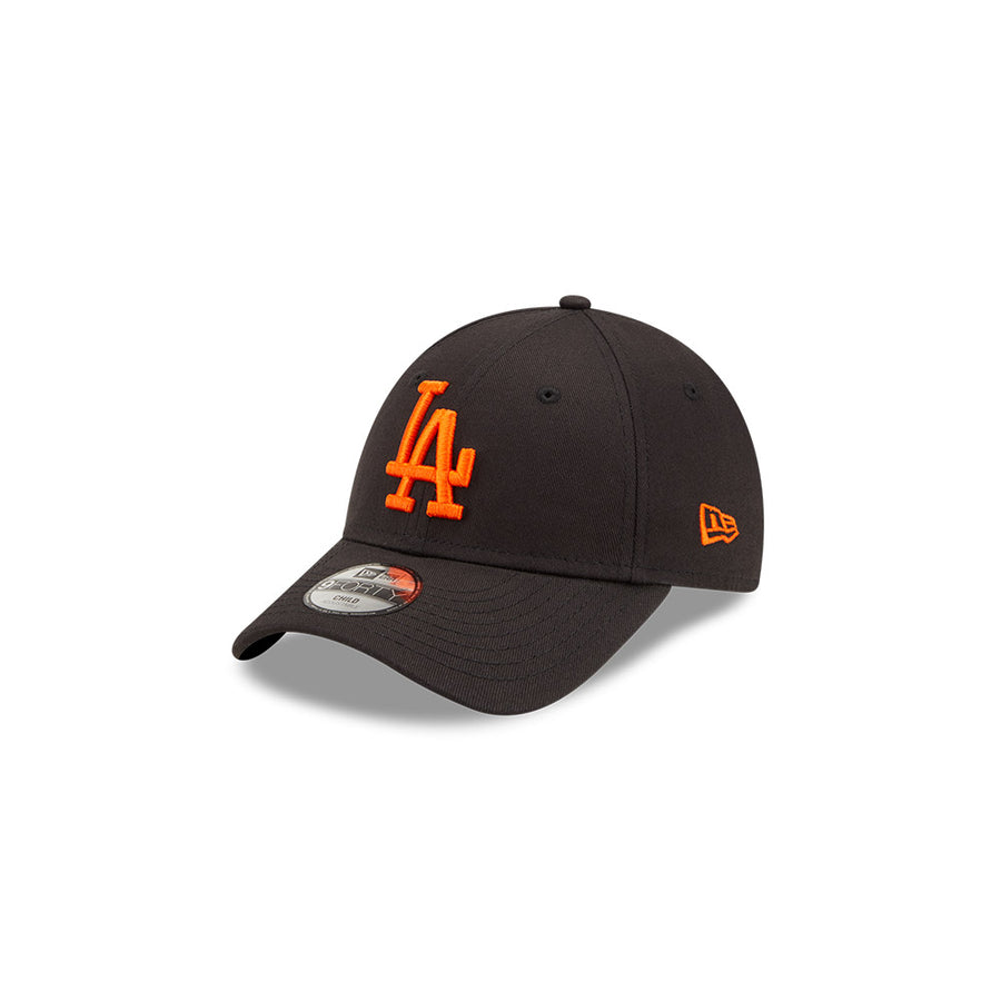 Los Angeles Dodgers 9FORTY Kids League Essential Black Cap