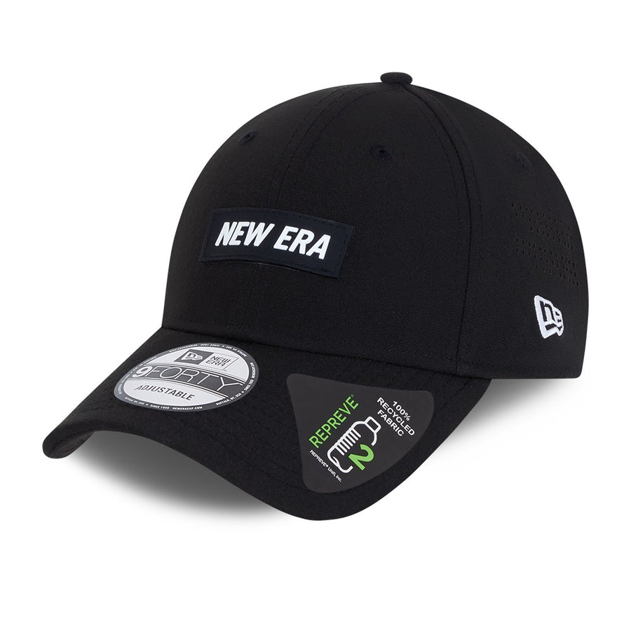 New Era Golf 9FORTY Repreve Black Cap