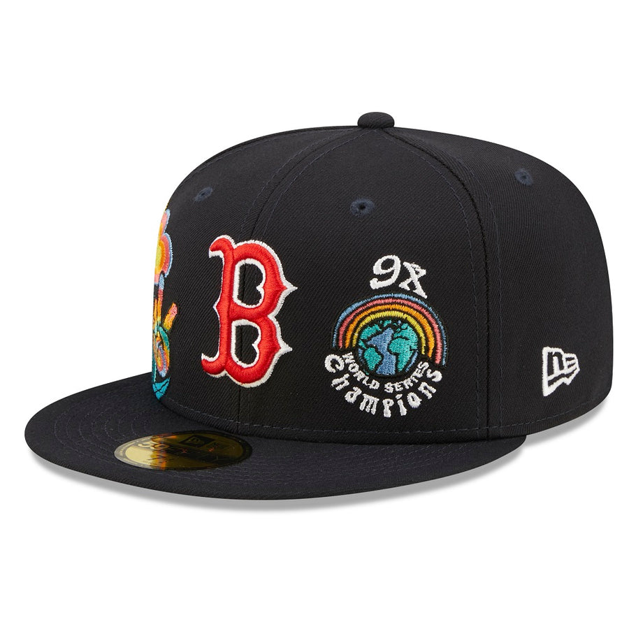 Boston Red Sox 59FIFTY Groovy Navy Cap