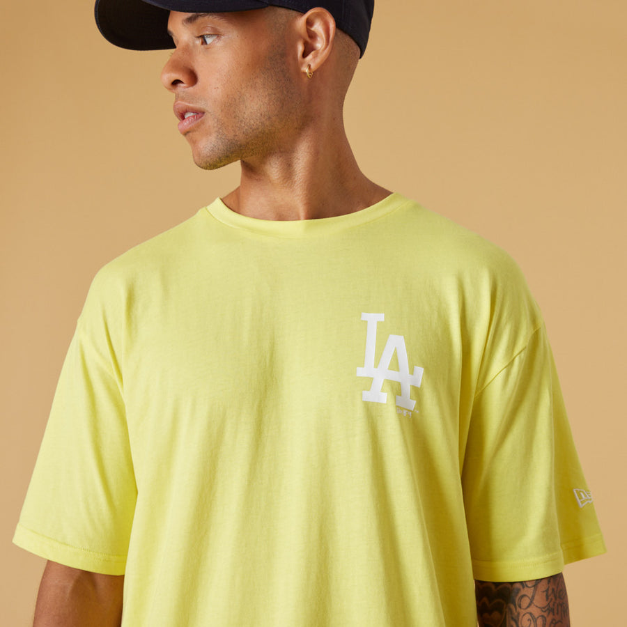 Los Angeles Dodgers League Essential Oversized Yellow Tee