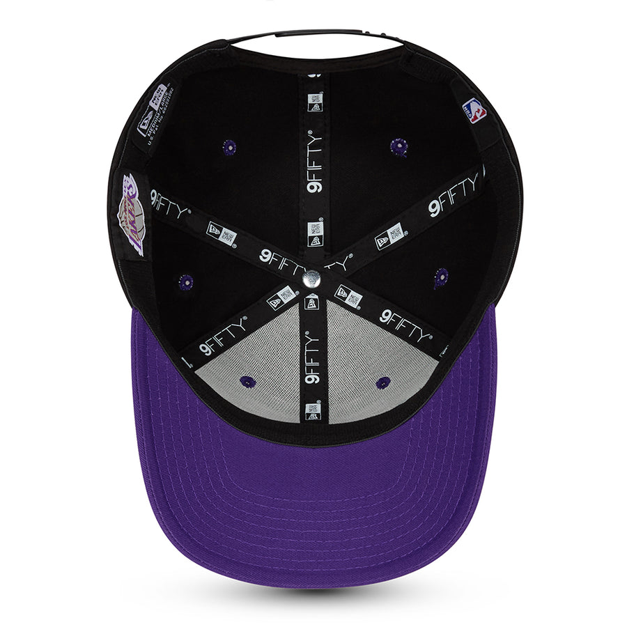 Los Angeles Lakers 9Fifty NBA Team Stretch Snap Black/Purple Cap