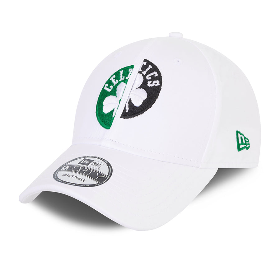 Boston Celtics 9Forty Half Half White/Green Cap