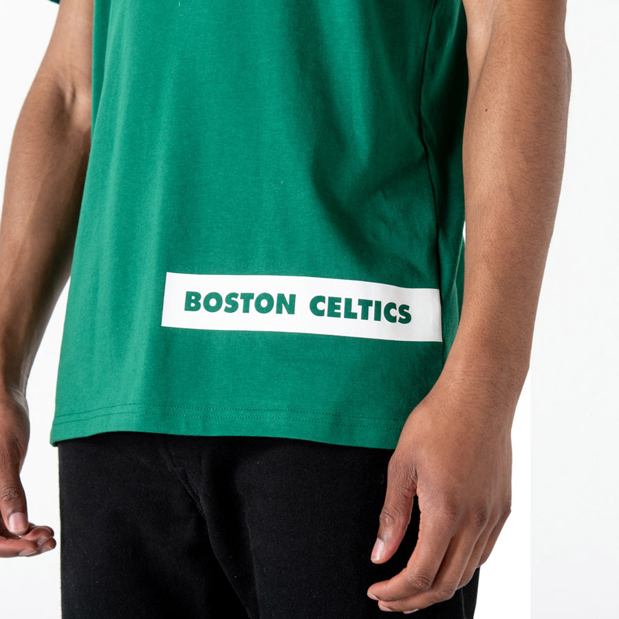Boston Celtics NBA Block Wordmark Green Tee