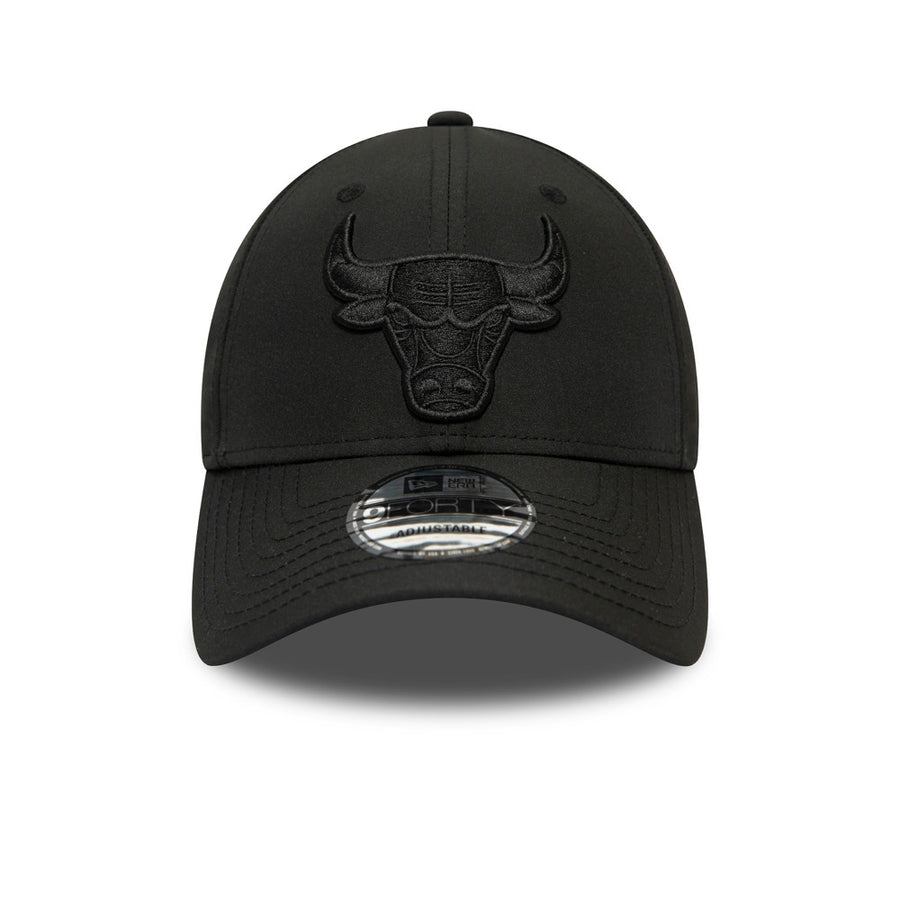 Chicago Bulls 9Forty Tonal Nylon Black Cap