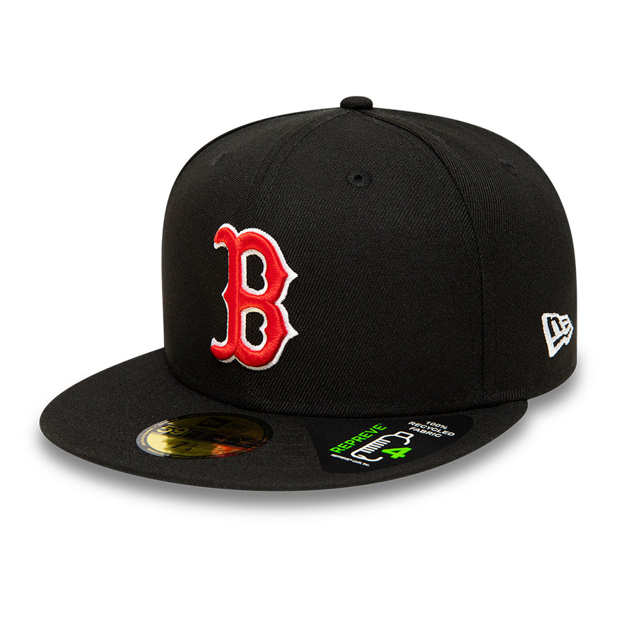 Boston Red Sox 59FIFTY Repreve® Black Cap