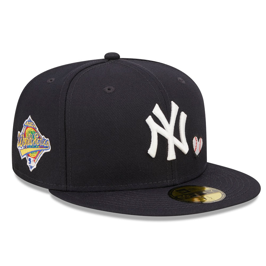 New York Yankees 59FIFTY Team Heart Navy Cap