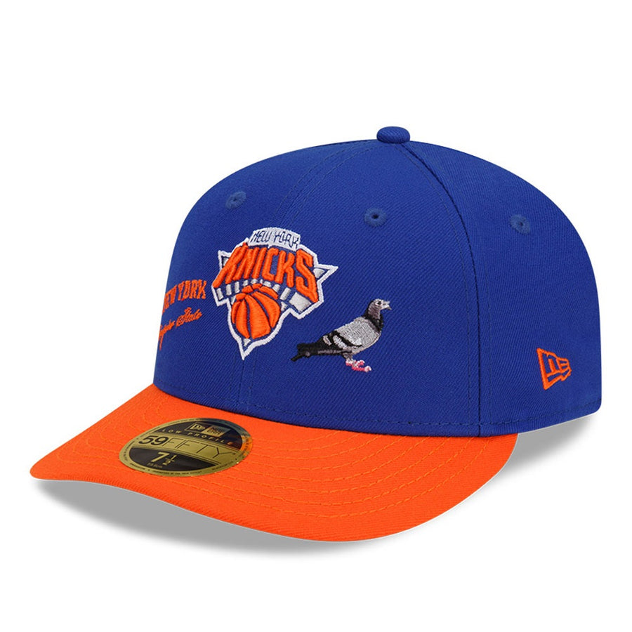 New York Knicks 59FIFTY Low Profile NBA X Staple Royal Cap