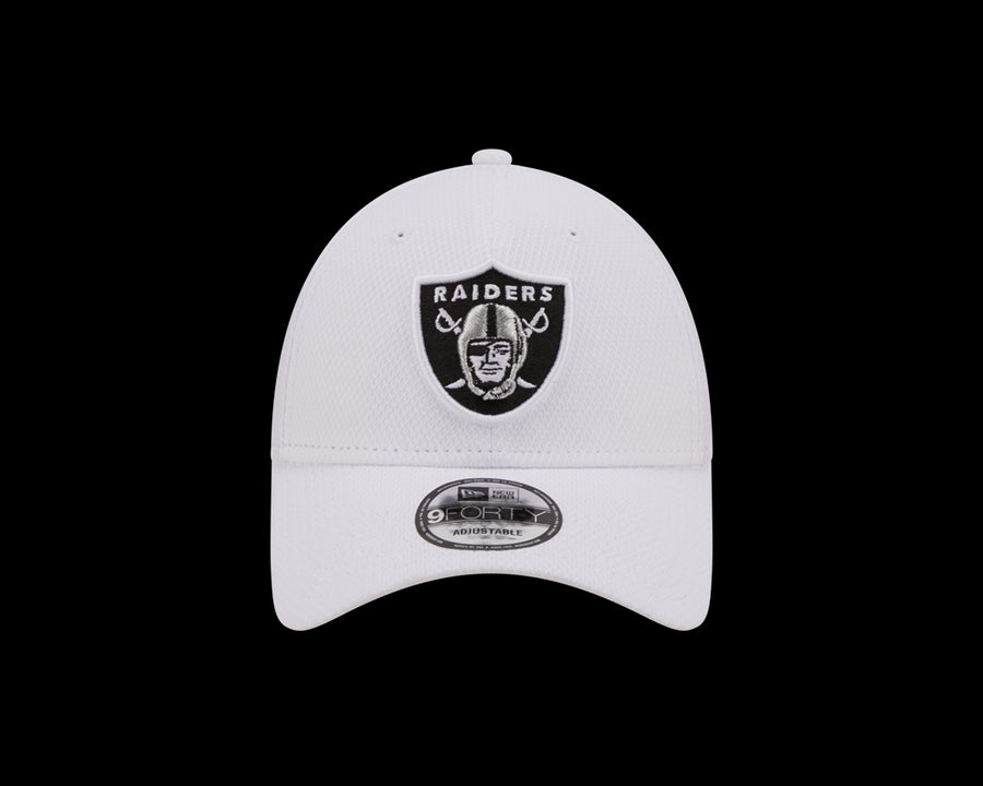 Las Vegas Raiders 9Forty Diamond Era White Cap