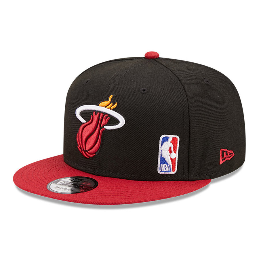 Miami Heat 9FIFTY Team Arch Black Cap