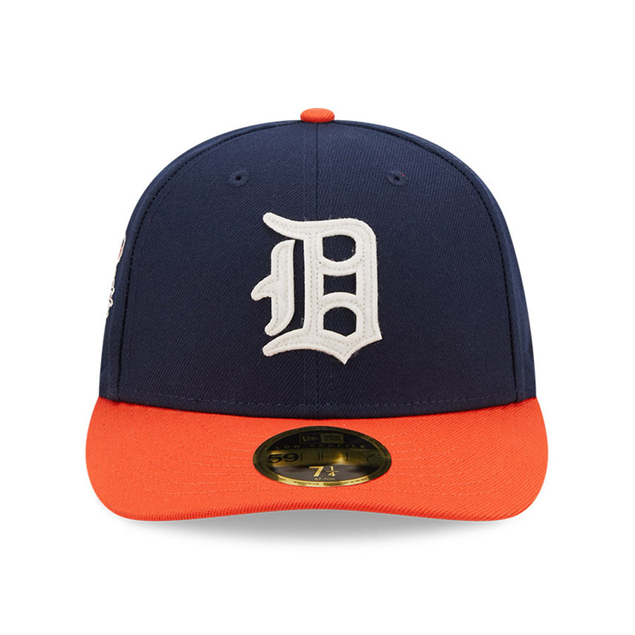Detriot Tigers 59FIFTY Low Profile Cooperstown Black Cap