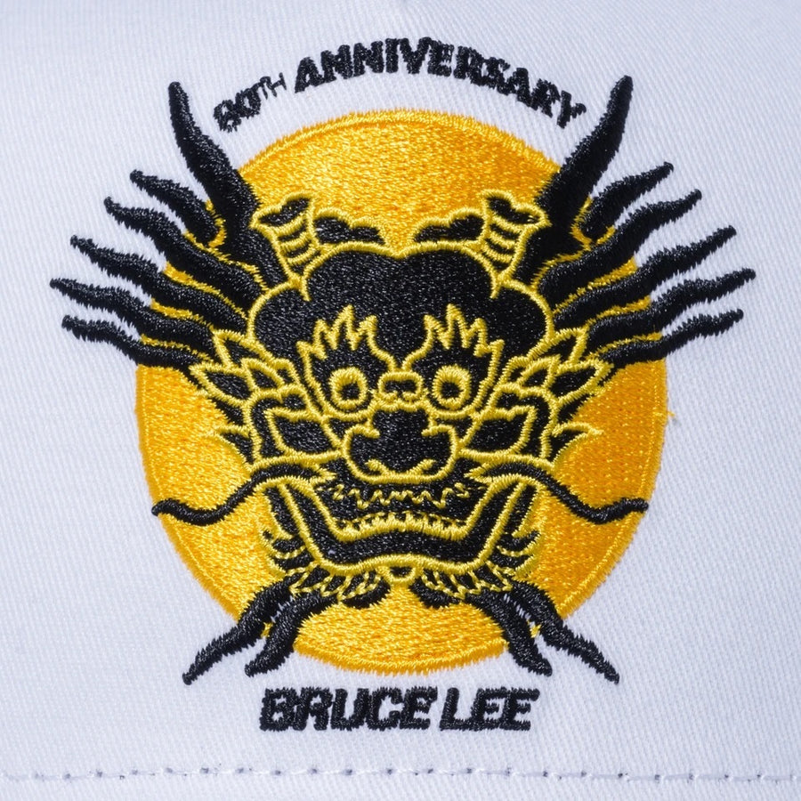 Bruce Lee 9Forty 80Th Dragon White/Yellow Cap