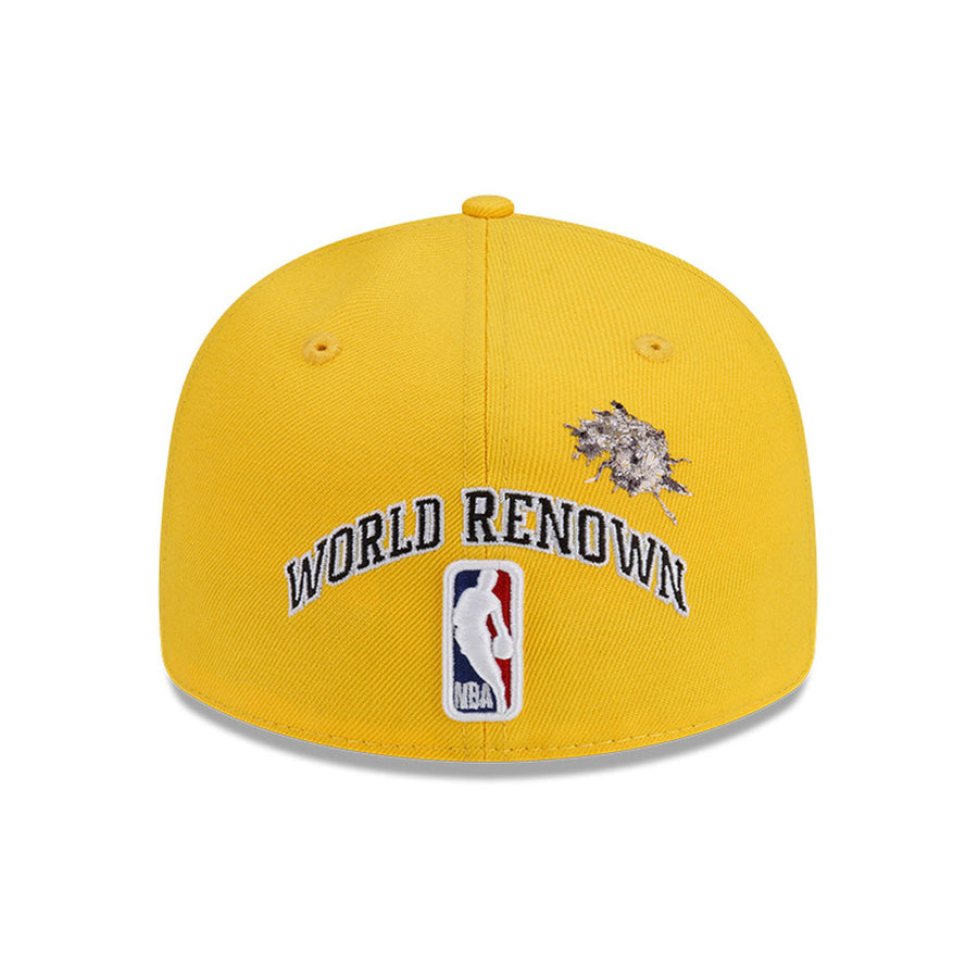 Los Angeles Lakers Low Profile 59FIFTY NBA X Staple Yellow Cap