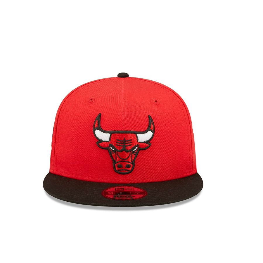 Chicago Bulls 9FIFTY All Over Patch Red Cap
