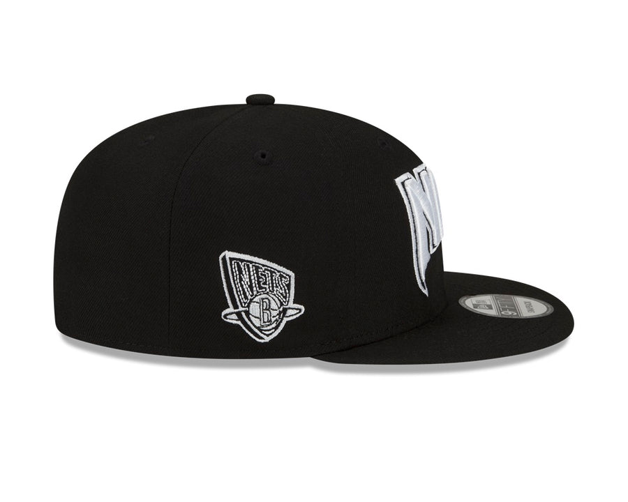 Brooklyn Nets 9FIFTY NBA21 City Black/White Cap