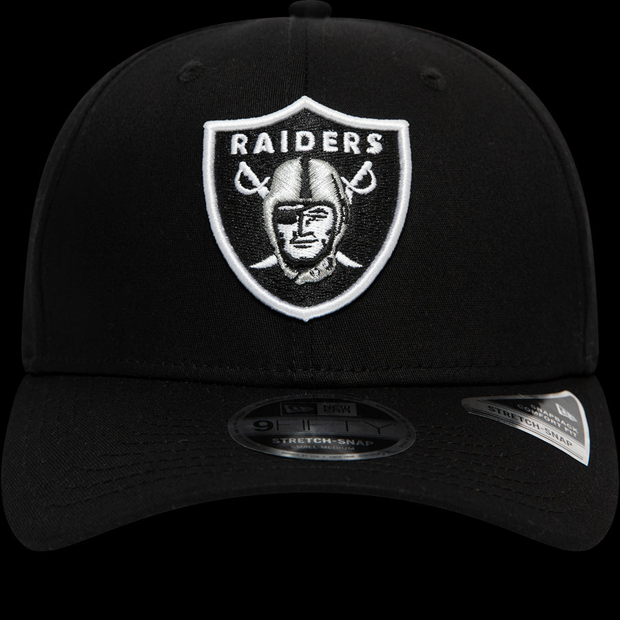 Cap New Era Las Vegas Raiders Wordmark 9FIFTY Stretch Snap Cap Black