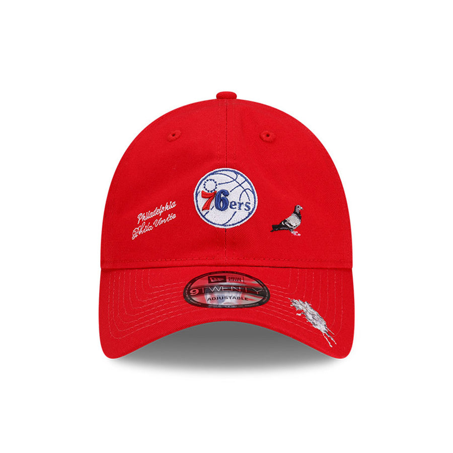 Philadelphia 76Ers 9TWENTY NBA X Staple Scarlet Cap