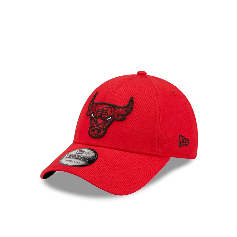 Chicago Bulls 9FORTY Kids Marble Infill Red Cap