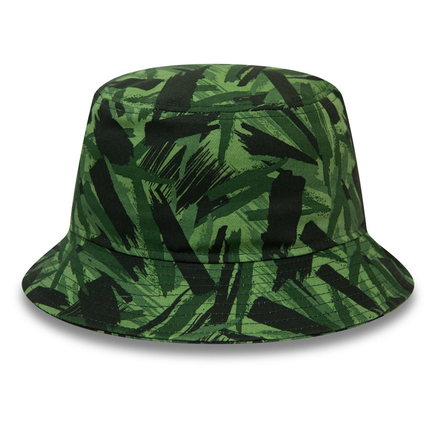 New Era Bucket Camo Tapered Olive Hat