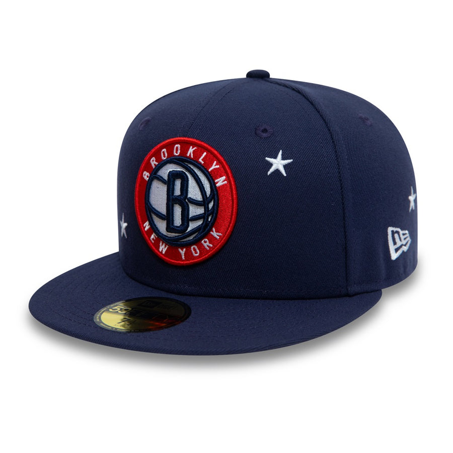 Brooklyn Nets 59FIFTY NBA Navy Cap