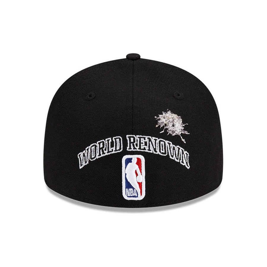キャップ NEW ERA LP 59FIFTY STAPLE BROOKLYN NETS Brooklyn Nets 59FIFTY Low Profile NBA X Staple Black Cap – NewEra