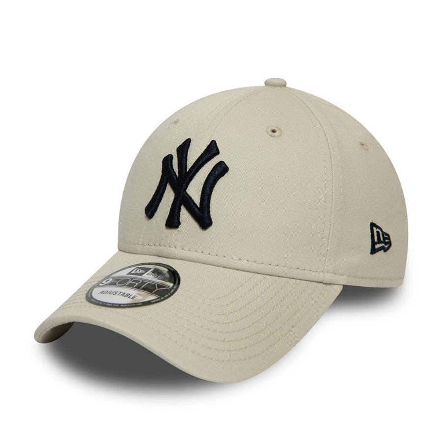 New Era NEW YORK YANKEES 9FORTY LEAGUE ESSENTIALS CAP Black - BLACK/WHITE