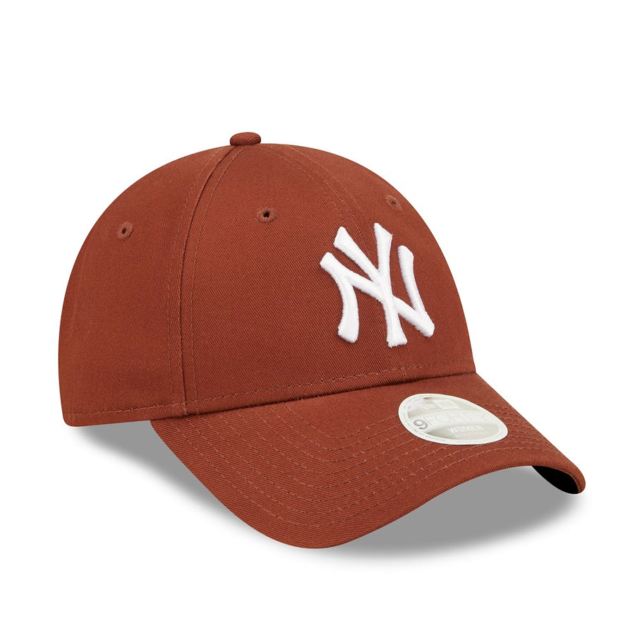 New York Yankees 9FORTY Womens League Essential Brown Cap