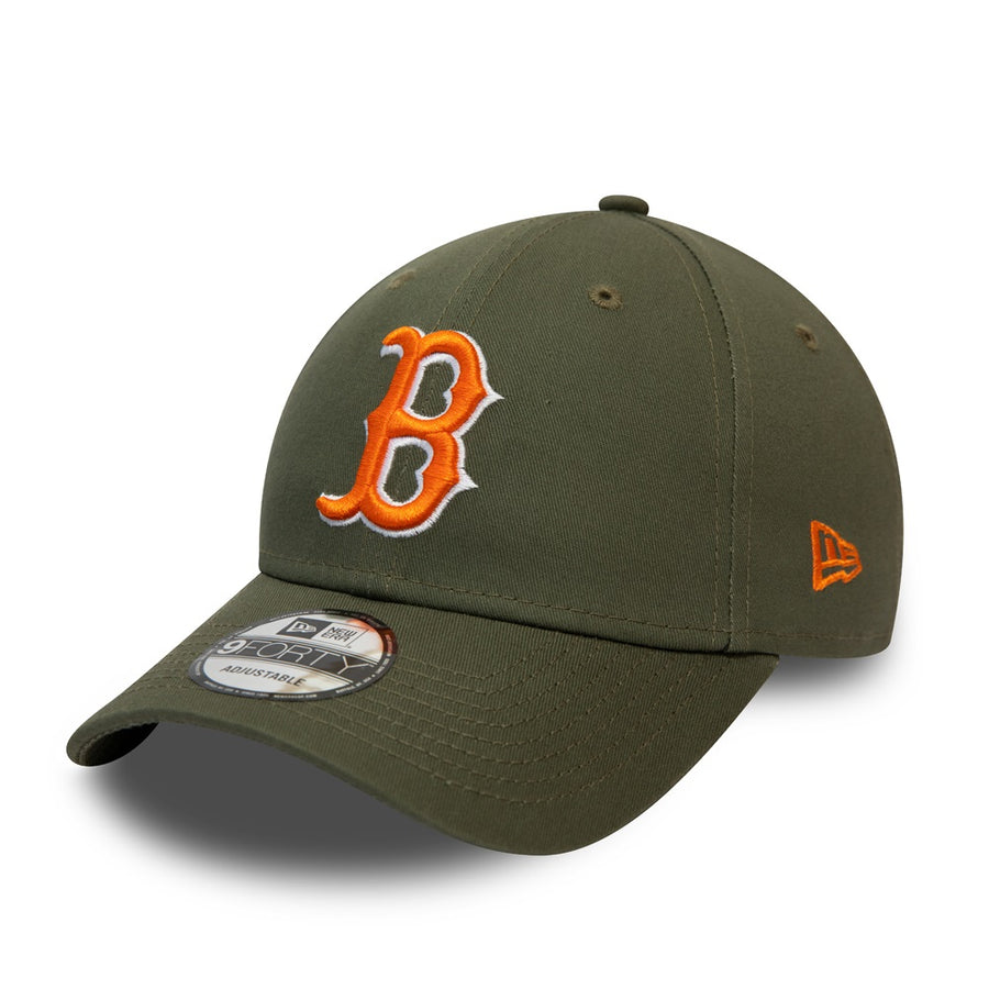 Boston Red Sox 9FORTY League Essential Green/Orange Cap