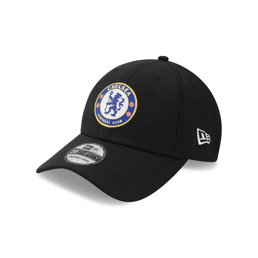 Chelsea FC 39Thirty Rear Wordmark Black Cap
