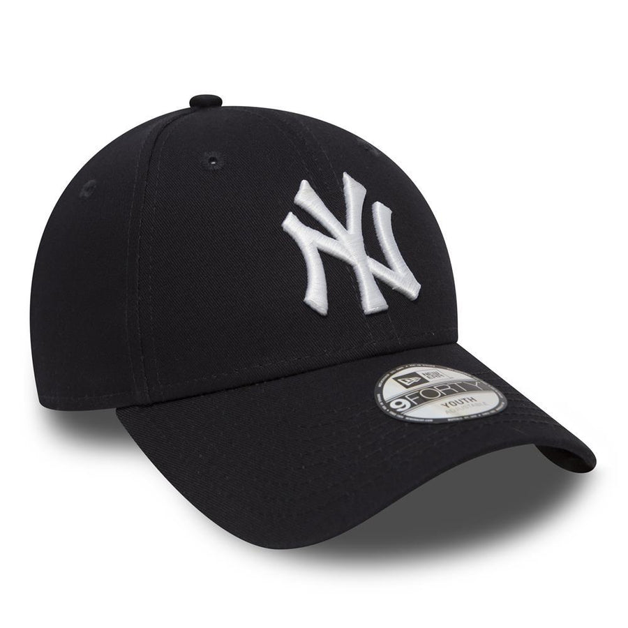 New York Yankees 9Forty MLB Kids League Basic  Navy/White Cap