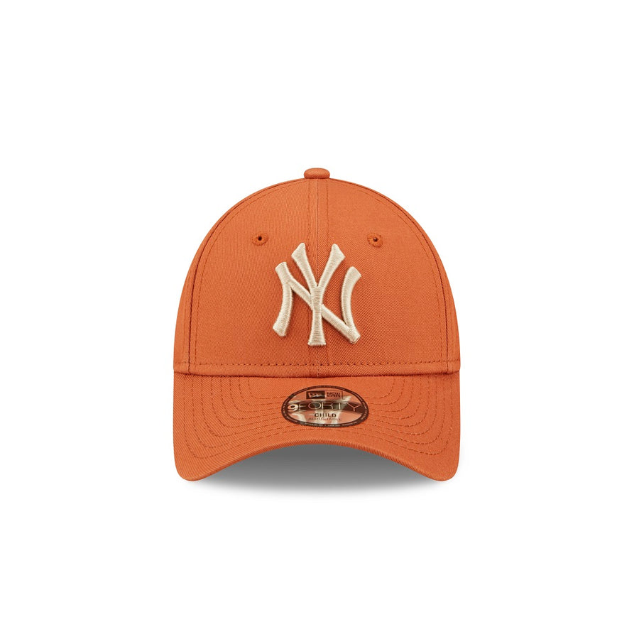 New York Yankees 9FORTY Kids League Essential Brown Cap
