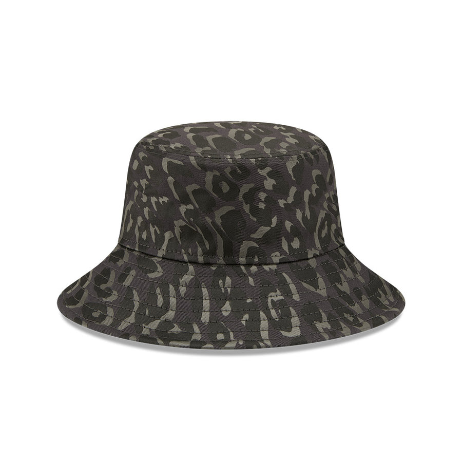 New Era Bucket Patterned Tapered Black Hat