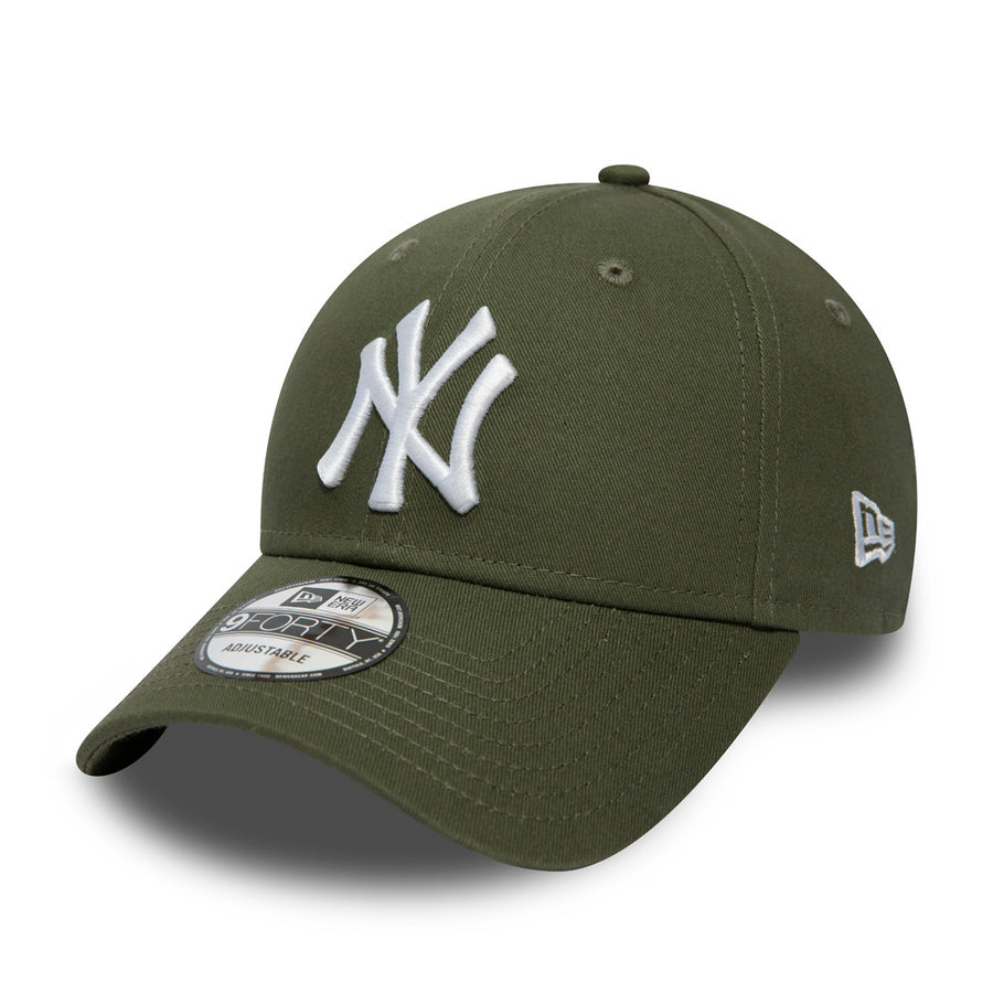 New York Yankees 9FORTY Kids League Essential Olive Cap