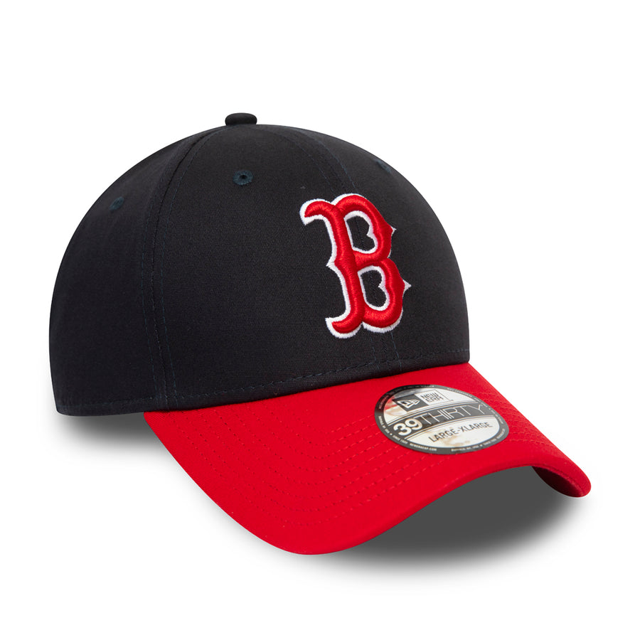 Boston Red Sox 39Thirty League Essential Navy/Red Cap